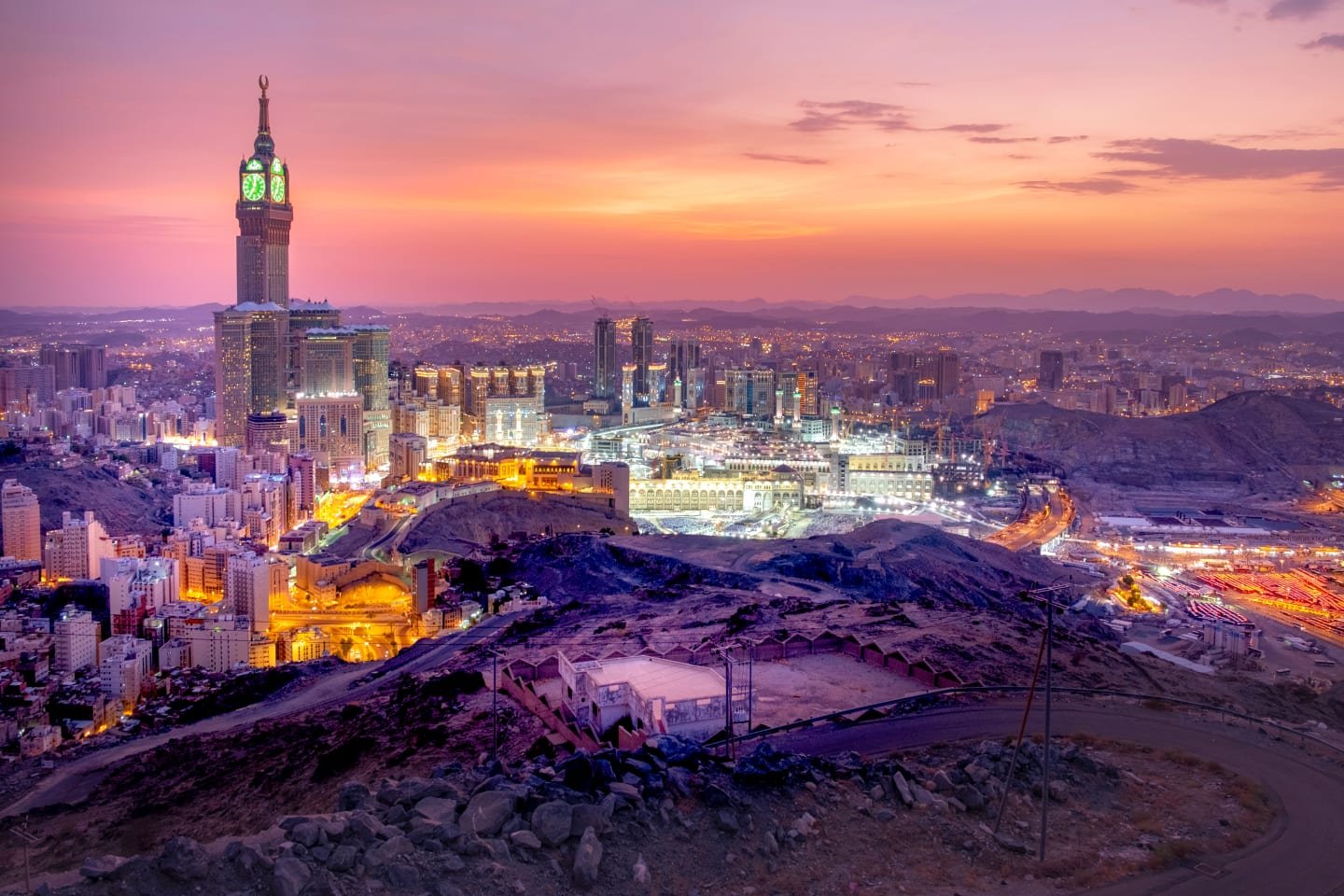 Makkah city skyline